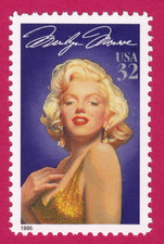 MARILYN MONROE 1995 LEGENDS OF HOLLYWOOD 32 CENT SINGLE STAMP NEW UNUSED MNH