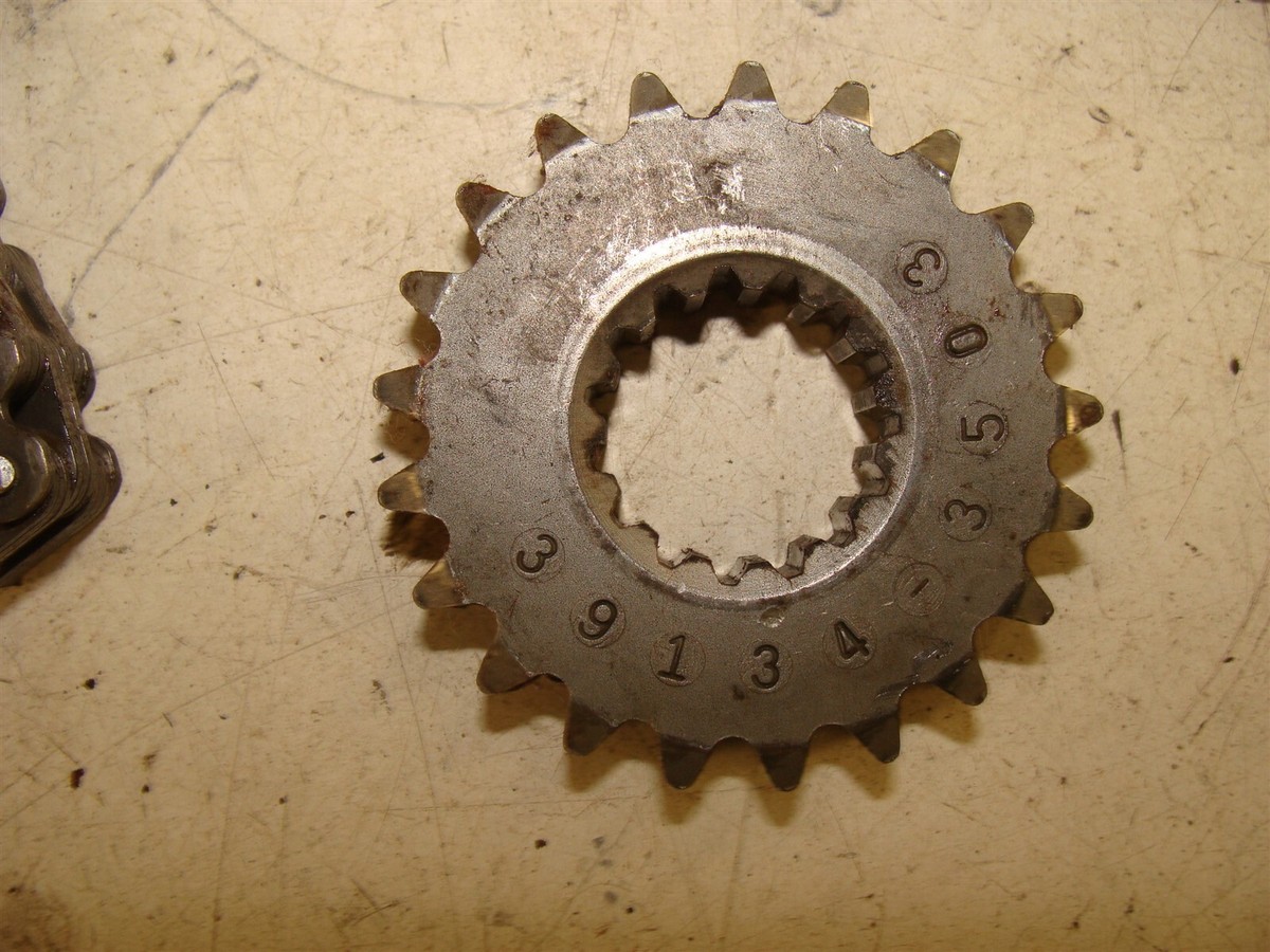 1979 KAWASAKI INVADER SS440-A2 340 L/C drive chain gears