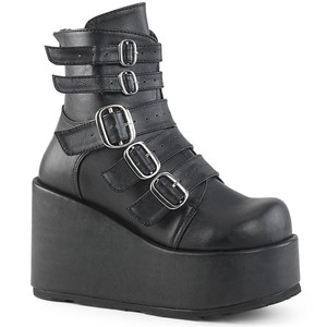 multi buckle ankle boots