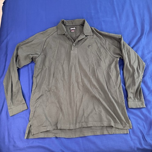 vintage ashworth golf shirt Men’s XXL Dark Green Long Sleeve Polo eBay