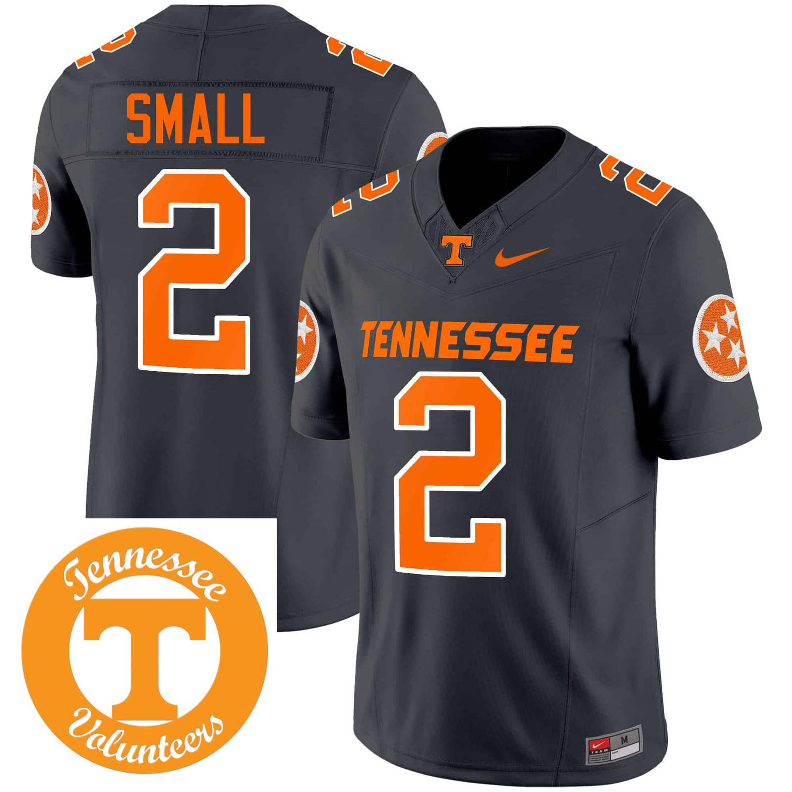 Tennessee Volunteers 2024 Jabari Small Love Football Jersey - All Print Options