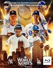 2024 World Series on Blu-Ray Yankees vs Dodgers Full Series - Read Description
