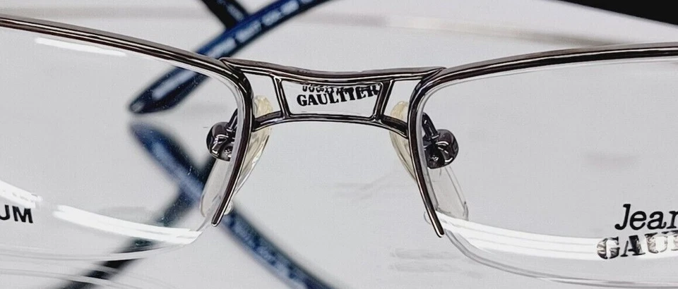 Gafas JEAN PAUL GAULTIER VJP028 COL 568 titanio NUEVAS de colección 55-17-135 Foto 2 de 4