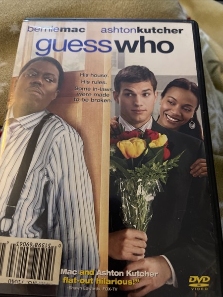 GUESS WHO -- BERNIE MAC / ASHTON KUTCHER ( DVD ) 
