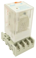 UL Listed Ice Cube General Purpose Relay 240V AC Coil 10A 2PDT YC-REP-2P10-3