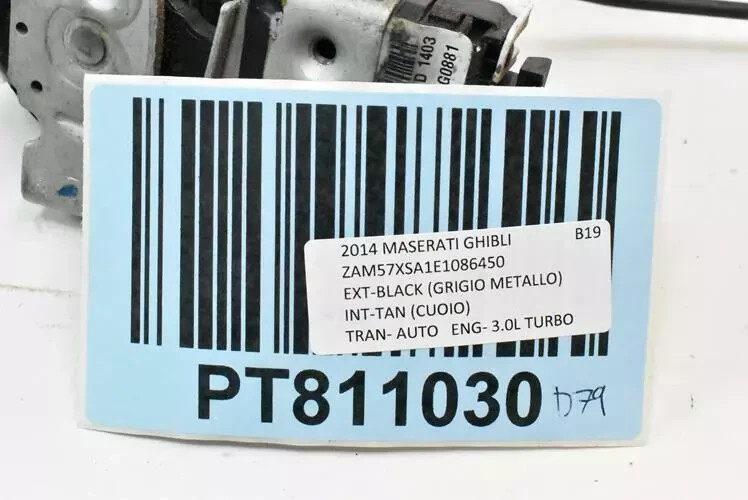14-19 Maserati Ghibli Quattroporte Rear Right Side Door Lock Latch Actuator OEM