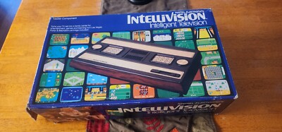 Mattel Intellivision Vintage Electronic Tabletop Video Game Console
