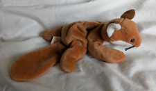 Vintage Ty Beanie Baby SLY the fox DOB: 12/09/1996 no swing tag