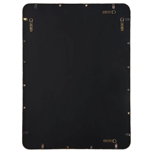 Uttermost Crofton Large Iron Metal and MDF Mirror in Lightly Antiqued Gold - Picture 4 of 8