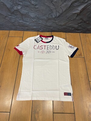 Cagliari Calcio 1920-2020 Training Maglia Shirt Jersey Top Macron Men's size L