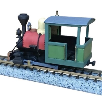 HOn30/HOe Scale H.K. Porter 0-4-0ST Steam Locomotive Kit w/Power
