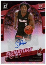 2020-21 Panini Donruss Precious Achiuwa Signature Series #SG-PAC Rookie Auto RC