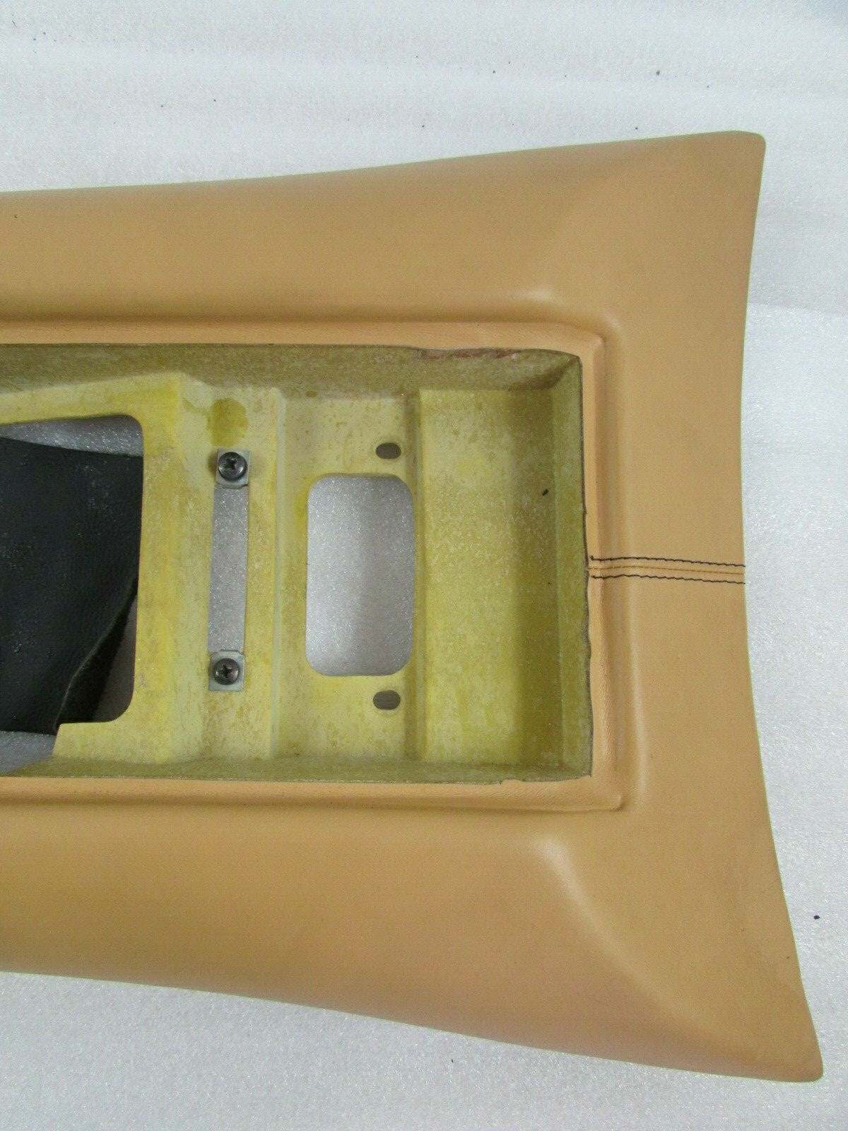 Ferrari 599, Middle Leather Section Center Console, Beige, Used, P/N 69156105