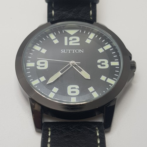 Sutton Quartz Analog Watch Japan Movement Fast Shipping....NEW BATTERY - Picture 4 of 9