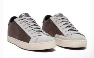 NEW P448 women's john roccia sneakers Sz 37 Made in italy