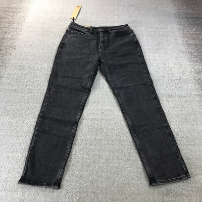 Ksubi Jeans Womens 28 Nine O Diablo Hell Cat  Slim Fit Ankle Crop High Rise Ladi