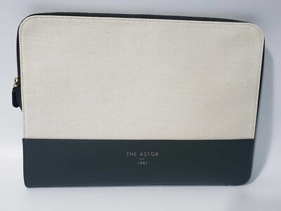 Genuine Leather Paper Holder Document Travel Pouch or iPad Tablet Case Purse