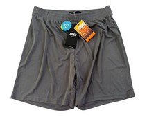 Mier Mens Shorts Medium Gray Sports Lightweight SPF 50+ NWT #3954