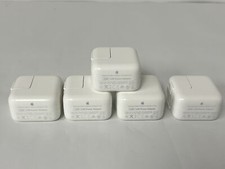 Lot of 5 Genuine Apple 12W USB Power Adapter Charger for iPhone iPad A1401