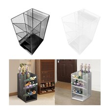 Umbrella Stand Organizer Space Saving Commercial Canes Walking Sticks Holder