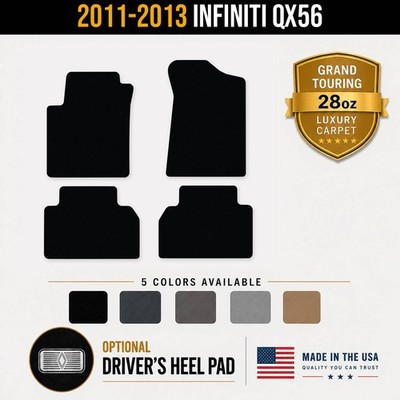 Avery Grand Touring Front & Rear Floor Mats for 2011-2013 INFINITI QX56 #3oc