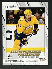 2023-24 O-Pee-Chee Marquee Rookies Luke Evangelista #562