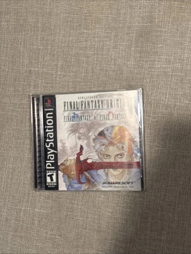 PS1 Final Fantasy Origins Complete Black Label CIB  Sony Playstation 1