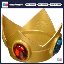 Princess Peach Crown Costume Accessory - Super Mario Bros. Cosplay Headpiece