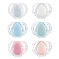 Tommee Tippee Night Time Soothers 0-6 Months (2 Pack) Orthodontic BPA Free
