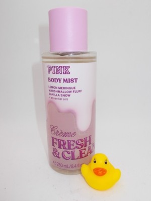 Victoria's Secret PINK Creme Fresh & Clean Body Mist NEW