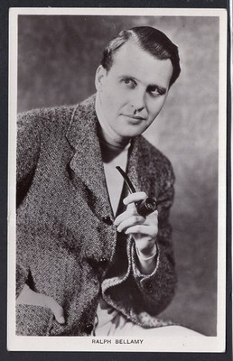 PICTURGOER RPC DES AMERIKANISCHEN SCHAUSPIELERS RALPH BELLAMY 1904-1991