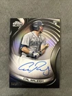 2022 Topps Chrome Black Cal Raleigh BLUE ROOKIE AUTO /150 #CBA-CR COLOR MATCH