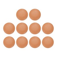 10 Stk. Pu-LederknöPfe 12,5Mm (20L) Runde Alu-KnöPfe FüR Kleidung Diy, Gelb