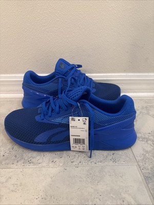 Reebok Men s Nano X3 Shoes Size 11.5 Electric Cobalt/Vector Blue 100069909 NWT