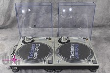 Technics SL-1200 MK3D Silver coppia giradischi DJ a trazione diretta in buone condizioni