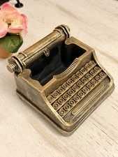 Retro Typewriter Pen Holder Typewriter Trinket Dish Business Card Holder Vintage thumbnail