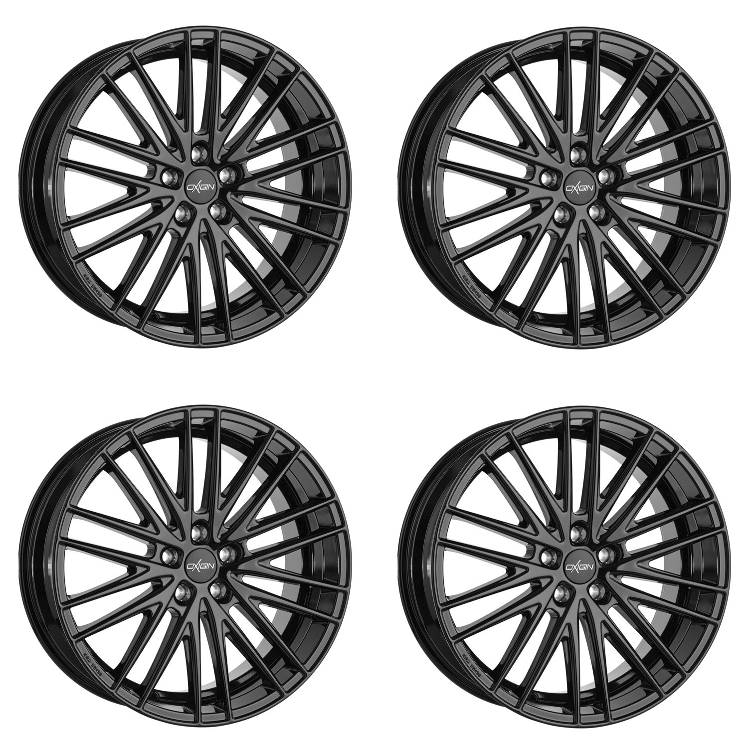 4 Oxigin Wheels 19 Oxspoke 8.5x18 ET35 5x112 SW for BMW 1er Reihe 2er Reihe 3er