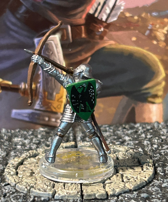 #ad #ad Green Knight #55 Damp;D Miniature Dungeons Dragons 50th Anniversary gold chase $58.99