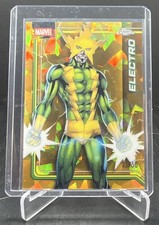 2026 Topps Chrome Marvel Comics Sapphire Electro Gold 22/50 #115