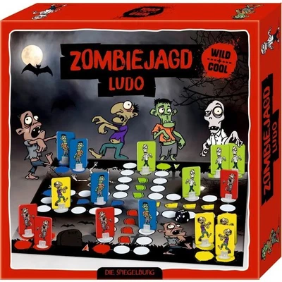 Zombiejagd Ludo: Wild + Cool - Die Spiegelburg Minispiel Brettspiel - NEU - Bild 1 von 3