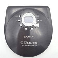 Vintage Sony D-EJ715 Portable CD Player Walkman G-Protection Jog Proof Discman