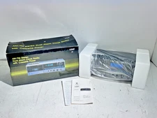 Vintage Sears LXI AM/FM Stereo Dual Alarm Clock Radio w/ Cassette Player