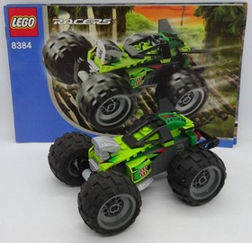 LEGO Racer 8380/8384 Red Maniac Jungle Crusher RC Car Set