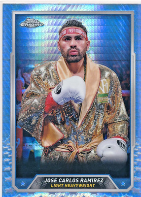 2024 Topps Chrome Boxing #54 Jose Carlos Ramirez prizm refractor  