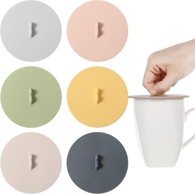 Silicone Lids for Cups, Ymapinc 6Pcs Silicone Cup Covers, Colored Universal Cup 