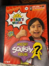 Ryans World Mystery Squishy Figure Lot Of 24 with Display Box NEW