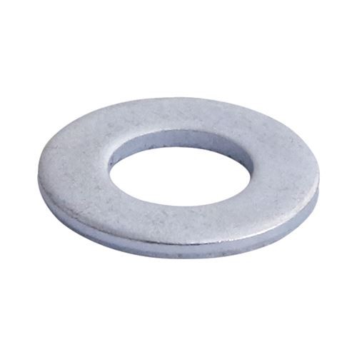 TIMCO Form A Washer DIN 125A - BZP M6 Silver Pack 20000