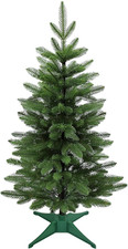 Small Christmas Tree, 3FT Artificial Tabletop Mini Christmas Tree for Office, De
