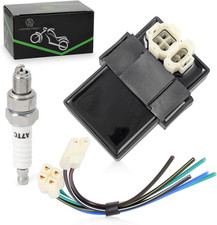 6 Pin DC CDI Box with Cable Wire Adapter Connector Plug for GY6 50Cc 125Cc 150Cc