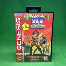 Tengen Gauntlet IV Sega Genesis Complete w/ Case Manual  Multiplayer